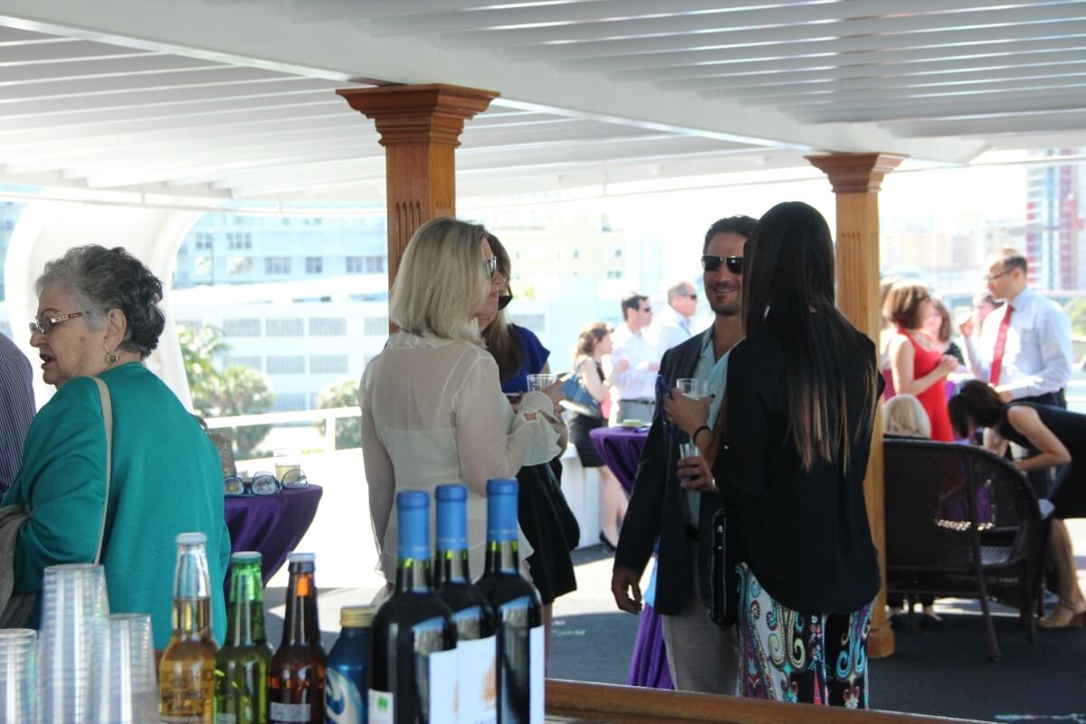 luxury boat charter events