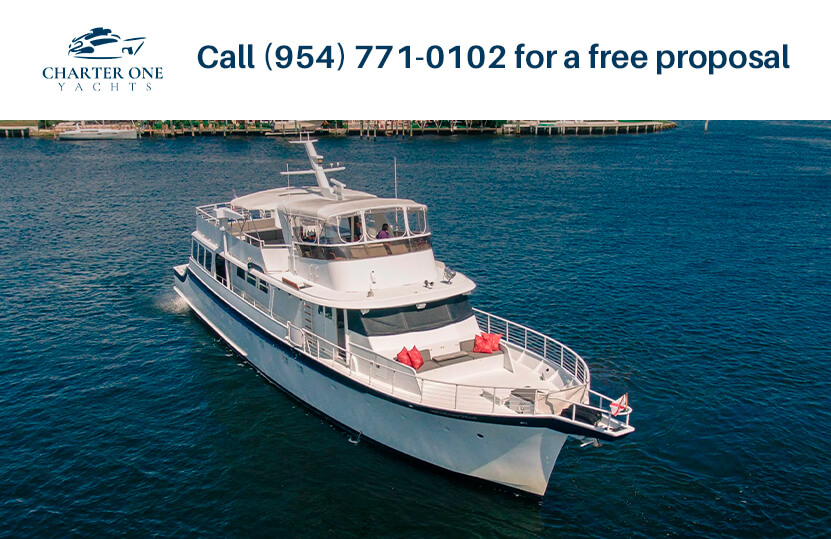 corporate activities miami, yacht corporate event in miami, charter a yacht for company event