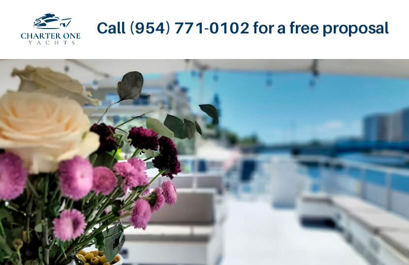 miami yacht charter for 40 people
